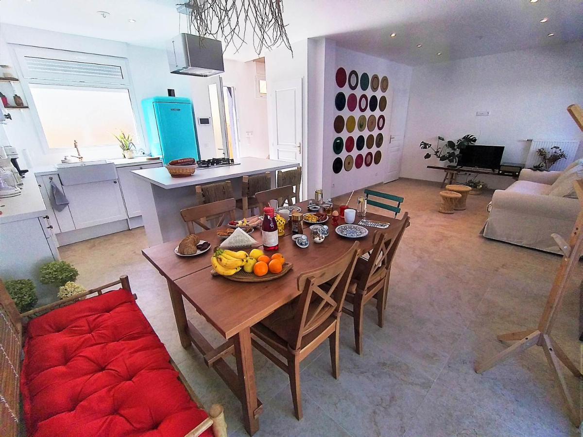 Dream Of Mediterranean House, Jacuzzi, Bbq, Delices Ensoleilles Sartrouville Eksteriør billede
